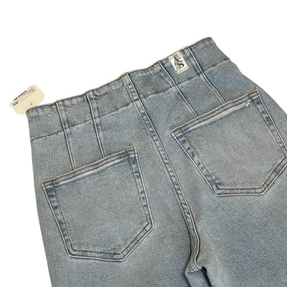 Altar'd State Tyla Wide Leg Stretch Jeans Medium Light Wash Size 25 NEW - Picture 9 of 10